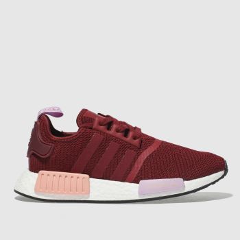 ADIDAS BURGUNDY NMD R1 TRAINERS ADIDAS BURGUNDY NMD R1 TRAINERS