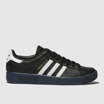 adidas black & white forest hills trainers adidas black & white forest hills trainers