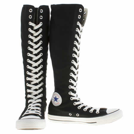 knee high converse size 10