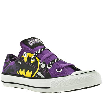 womens converse black & purple all star ox iii catwoman dc trainers womens converse black & purple all star ox iii catwoman dc trainers
