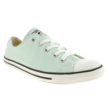 womens converse light green dainty trainers womens converse light green dainty trainers