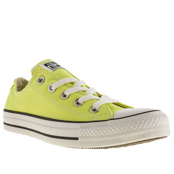 womens converse lemon all star ox vi trainers womens converse lemon all star ox vi trainers