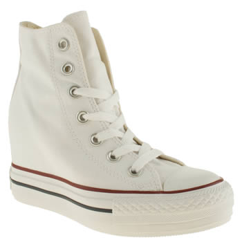 womens converse white all star platform plus hi trainers womens converse white all star platform plus hi trainers