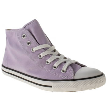 womens converse lilac dainty mid ii trainers womens converse lilac dainty mid ii trainers