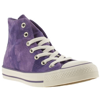 womens converse purple tie-dye hi vii trainers womens converse purple tie-dye hi vii trainers