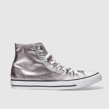CONVERSE ROSE QUARTZ ALL STAR METALLIC HI TRAINERS CONVERSE ROSE QUARTZ ALL STAR METALLIC HI TRAINERS