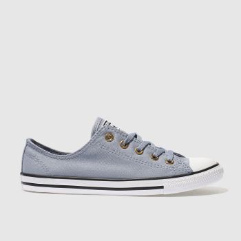 CONVERSE BLUE ALL STAR DAINTY OX TRAINERS CONVERSE BLUE ALL STAR DAINTY OX TRAINERS