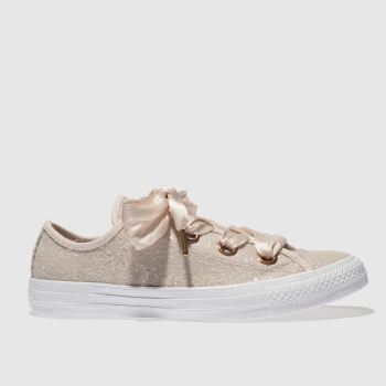 converse pale pink big eyelets glitter ox trainers converse pale pink big eyelets glitter ox trainers