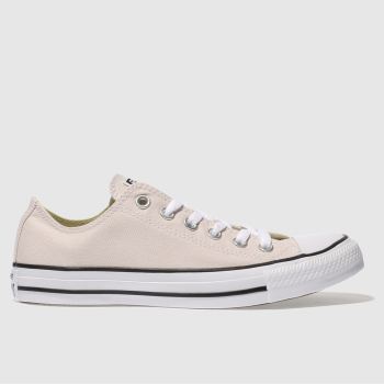 CONVERSE PALE PINK ALL STAR MINERAL SHADES OX TRAINERS CONVERSE PALE PINK ALL STAR MINERAL SHADES OX TRAINERS