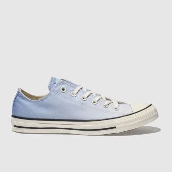 CONVERSE BLUE CHUCK TAYLOR OX TRAINERS CONVERSE BLUE CHUCK TAYLOR OX TRAINERS