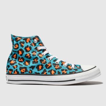 converse blue all star courtside animal hi trainers converse blue all star courtside animal hi trainers