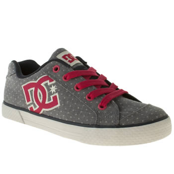 womens dc shoes navy & white chelsea se polka dot trainers womens dc shoes navy & white chelsea se polka dot trainers