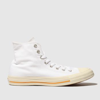 converse white all star washed hi trainers converse white all star washed hi trainers