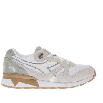 DIADORA LIGHT GREY N9000 III TRAINERS DIADORA LIGHT GREY N9000 III TRAINERS