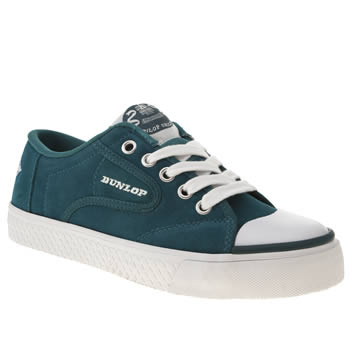 womens dunlop turquoise green flash lace suede trainers womens dunlop turquoise green flash lace suede trainers