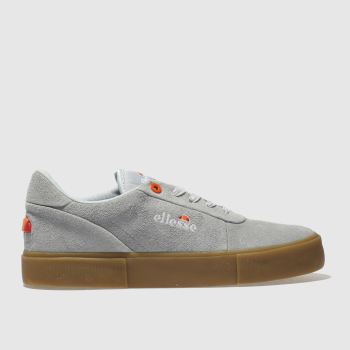ELLESSE PALE BLUE ALTO SUEDE TRAINERS ELLESSE PALE BLUE ALTO SUEDE TRAINERS