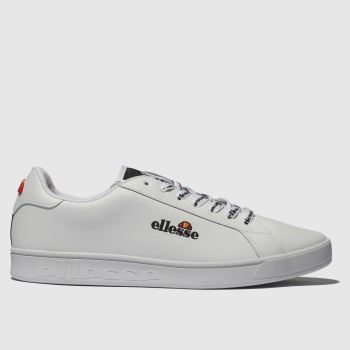 ellesse white campo emb trainers ellesse white campo emb trainers
