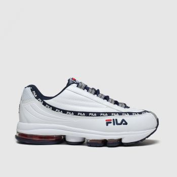fila white & navy dstr 97 trainers fila white & navy dstr 97 trainers