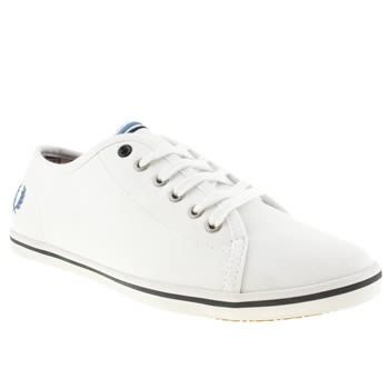 womens fred perry white & blue phoenix vi trainers womens fred perry white & blue phoenix vi trainers