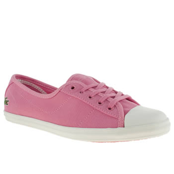 womens lacoste pink ziane v trainers womens lacoste pink ziane v trainers