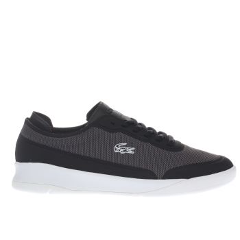 LACOSTE BLACK & WHITE LT SPIRIT ELITE TRAINERS LACOSTE BLACK & WHITE LT SPIRIT ELITE TRAINERS