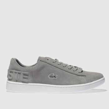 LACOSTE GREY CARNABY EVO 318 TRAINERS LACOSTE GREY CARNABY EVO 318 TRAINERS