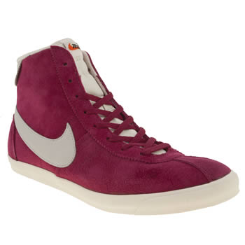 womens nike pink bruin lite mid suede trainers womens nike pink bruin lite mid suede trainers