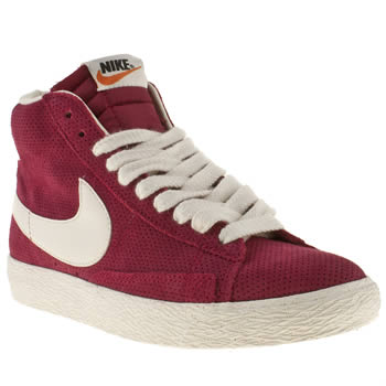 womens nike red blazer mid suede trainers womens nike red blazer mid suede trainers