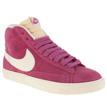 womens nike pink blazer mid suede trainers womens nike pink blazer mid suede trainers