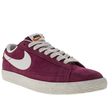 womens nike pink blazer low suede trainers womens nike pink blazer low suede trainers