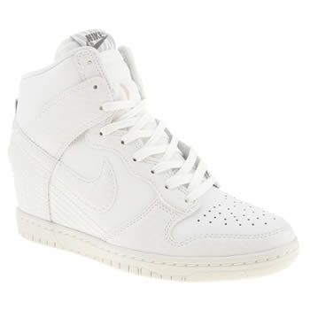womens nike white dunk sky high ii trainers womens nike white dunk sky high ii trainers