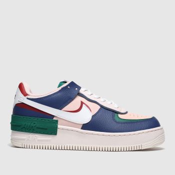 nike navy & green af1 shadow trainers nike navy & green af1 shadow trainers