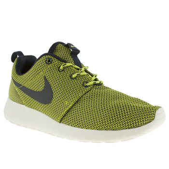 womens nike black & green roshe run ii trainers womens nike black & green roshe run ii trainers