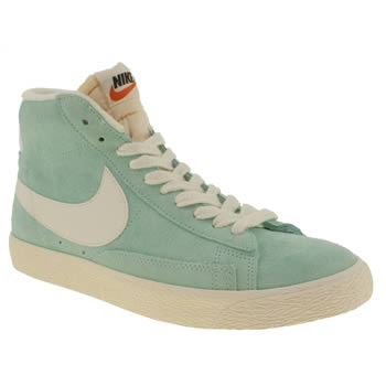 womens nike pale blue blazer mid trainers womens nike pale blue blazer mid trainers