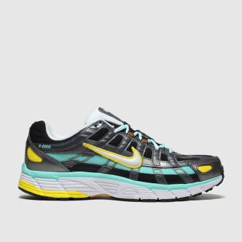 nike blue & yellow p-6000 trainers nike blue & yellow p-6000 trainers