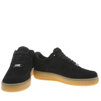 Nike Air Force 1 Suede Black Nike Air Force 1 Suede Black