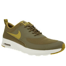 khaki air max thea trainers
