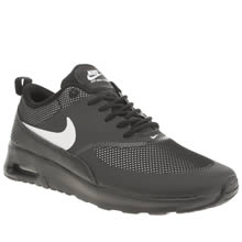 womens black nike thea trainers