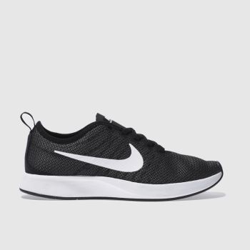NIKE BLACK & WHITE DUALTONE RACER TRAINERS NIKE BLACK & WHITE DUALTONE RACER TRAINERS