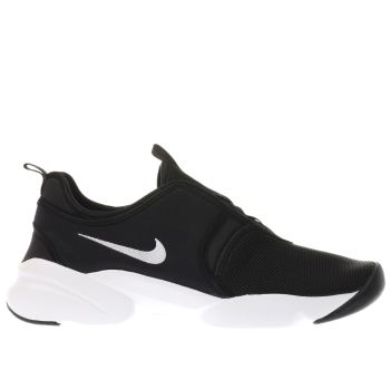 NIKE BLACK & WHITE LODEN TRAINERS NIKE BLACK & WHITE LODEN TRAINERS
