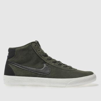 NIKE SB KHAKI BRUIN HI TRAINERS NIKE SB KHAKI BRUIN HI TRAINERS