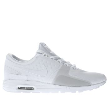 NIKE WHITE & GREY AIR MAX ZERO TRAINERS NIKE WHITE & GREY AIR MAX ZERO TRAINERS
