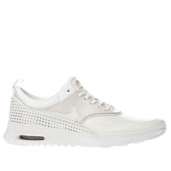 NIKE WHITE & GOLD BEAUTIFUL X AIR MAX THEA TRAINERS NIKE WHITE & GOLD BEAUTIFUL X AIR MAX THEA TRAINERS