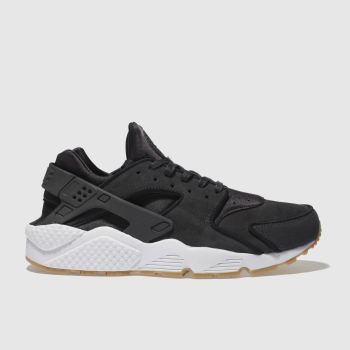 NIKE DARK GREY HUARACHE RUN TRAINERS NIKE DARK GREY HUARACHE RUN TRAINERS