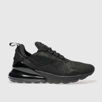 NIKE BLACK AIR MAX 270 TRAINERS NIKE BLACK AIR MAX 270 TRAINERS