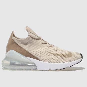 NIKE NATURAL AIR MAX 270 FLYKNIT TRAINERS NIKE NATURAL AIR MAX 270 FLYKNIT TRAINERS