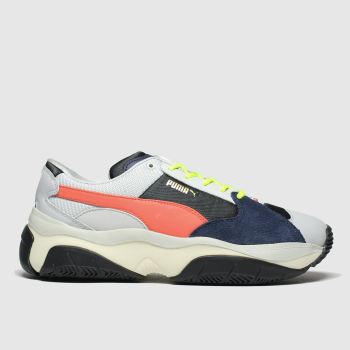 puma grey & black storm.y trainers puma grey & black storm.y trainers