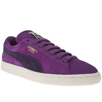 womens puma purple suede classic iii trainers womens puma purple suede classic iii trainers