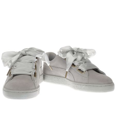 puma basket heart suede grau puma basket heart suede grau
