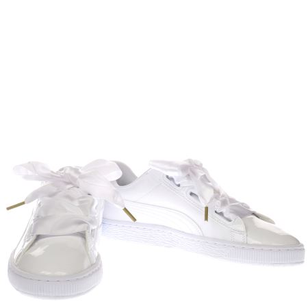Puma Basket Heart Patent Trainers Puma Basket Heart Patent Trainers
